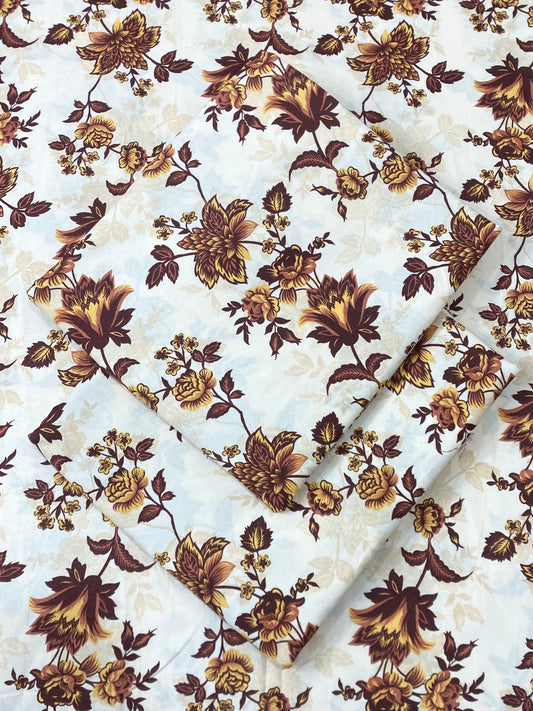 FLORAL PRINTED 2PC D-135