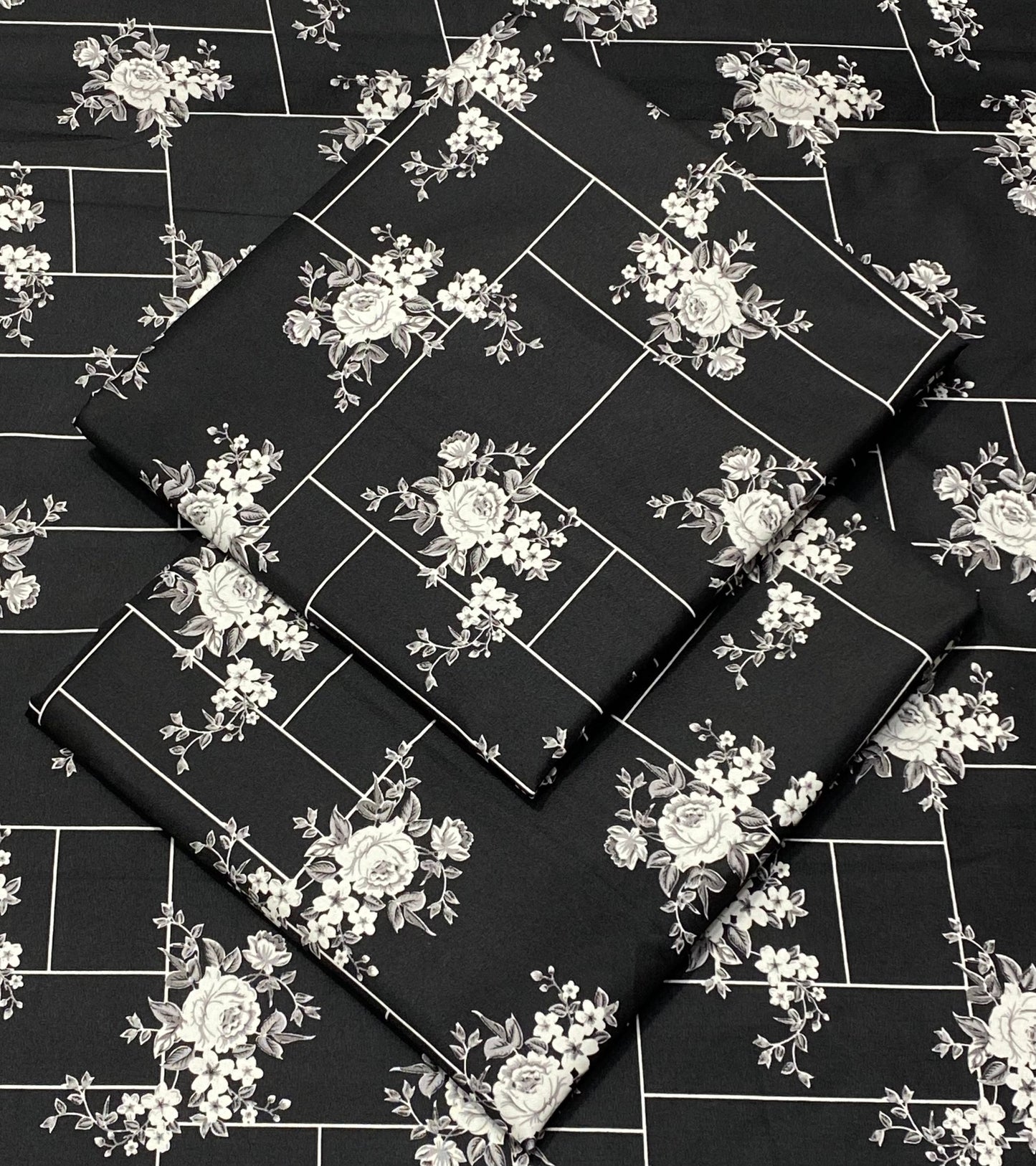 FLORAL PRINTED 2PC D-107