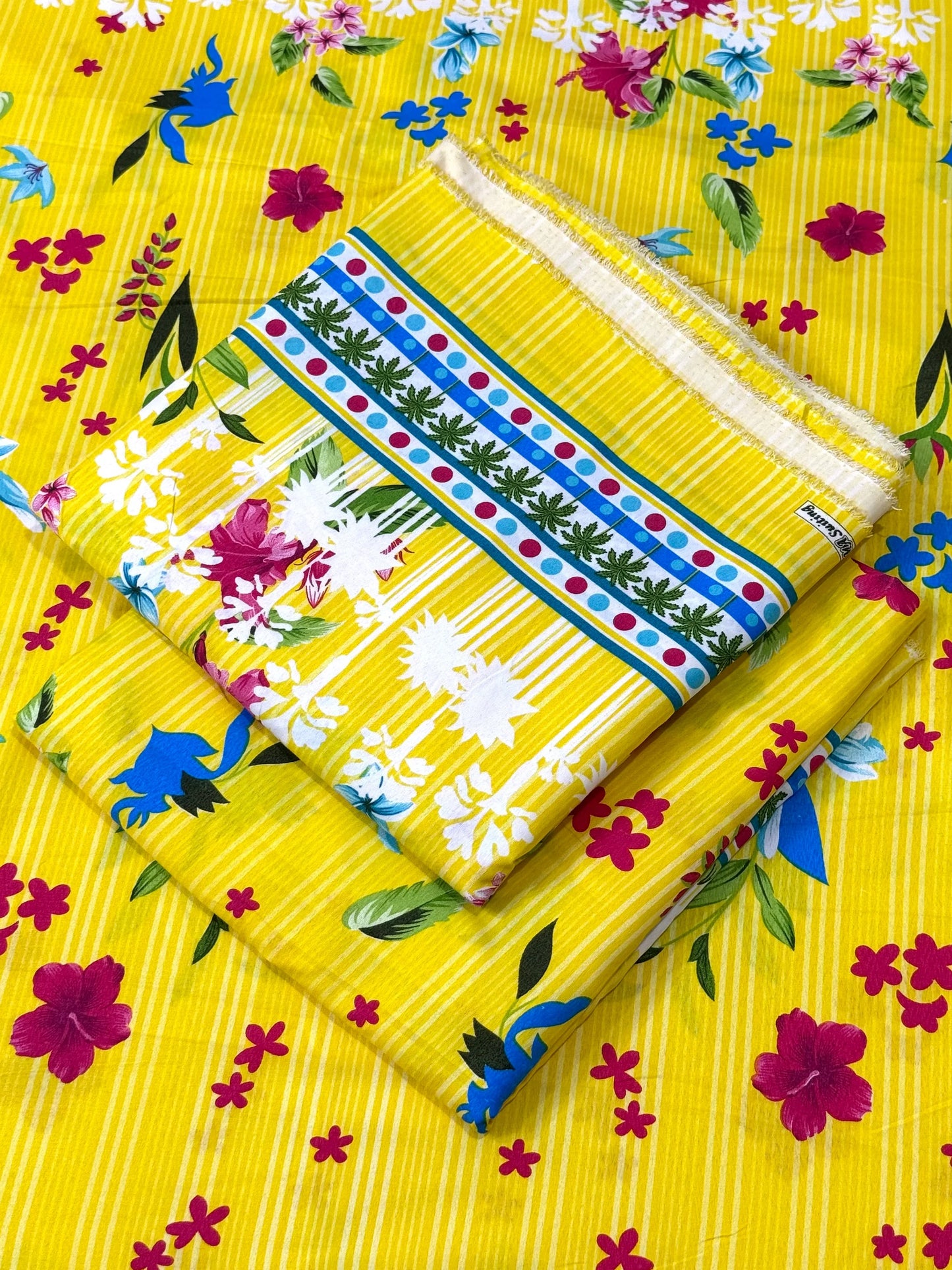 FLORAL PRINTED 2PC D-82