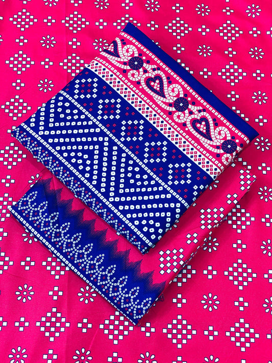 FLORAL PRINTED 2PC D-128