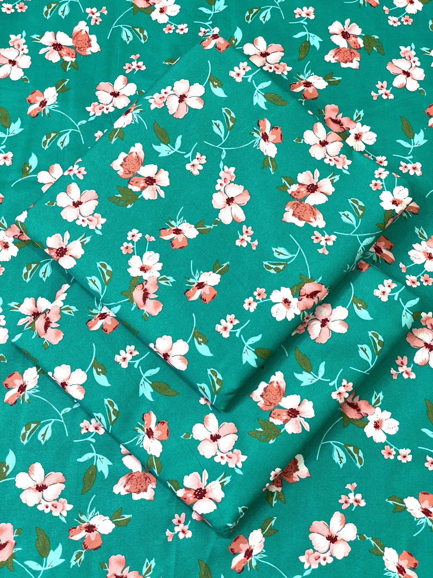 FLORAL PRINTED 2PC D-78