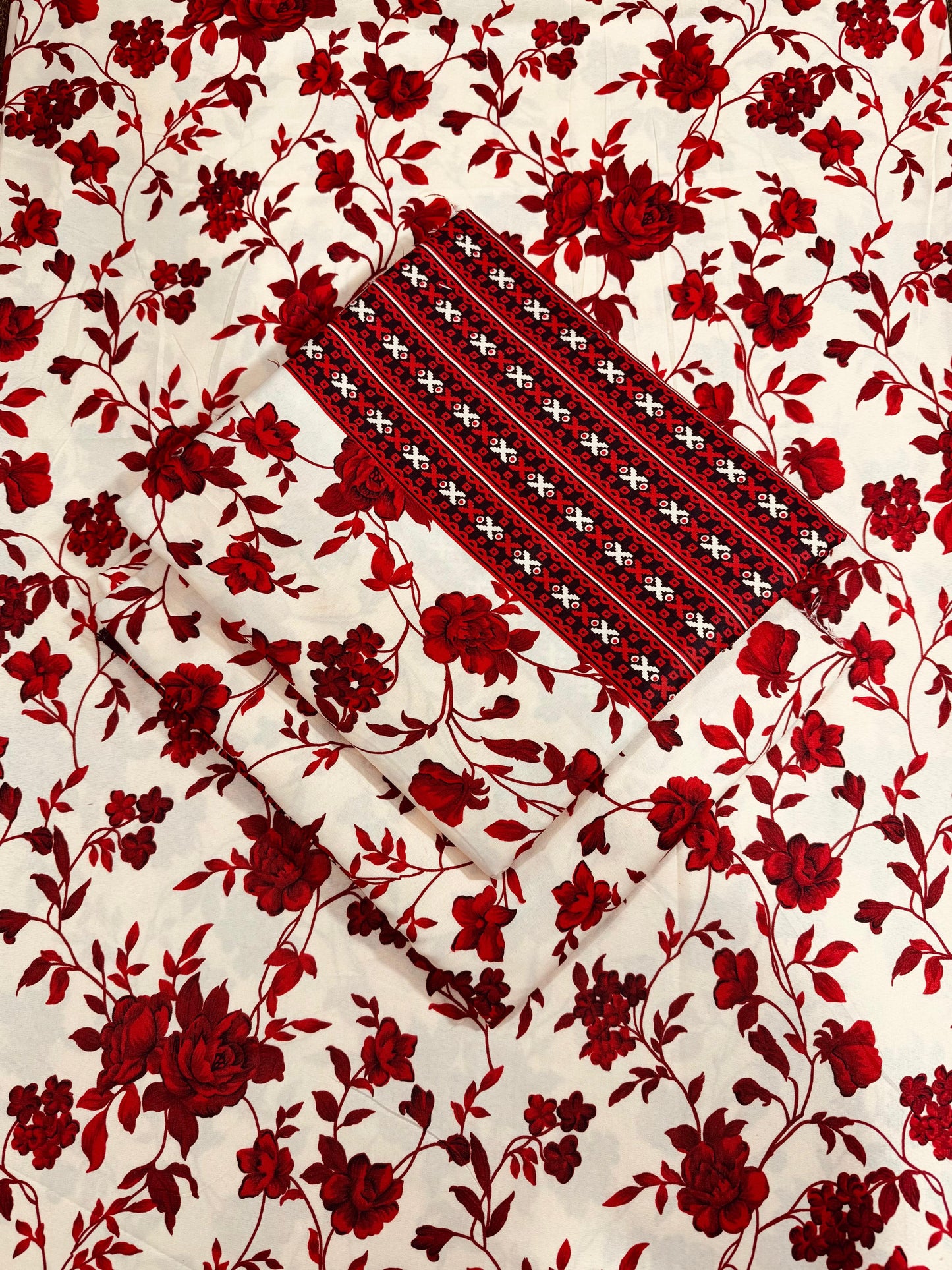 FLORAL PRINTED 2PC D-145