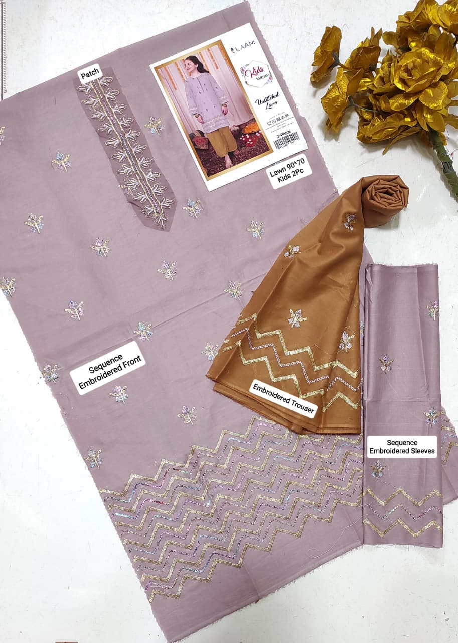 Maria.B Kids Lawn KD-06 | 2Pcs Embroidered Summer Collection 2026