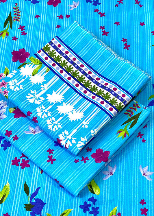 FLORAL PRINTED 2PC D-98