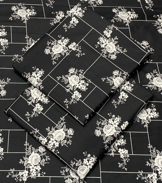 FLORAL PRINTED 2PC D-107