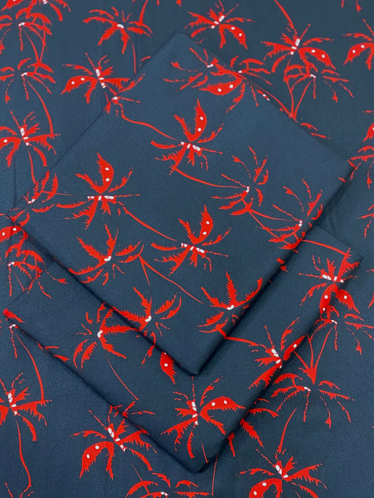 FLORAL PRINTED 2PC D-137