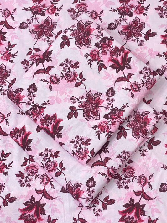 FLORAL PRINTED 2PC D-134
