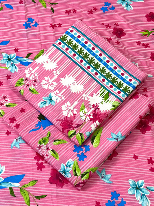 FLORAL PRINTED 2PC D-80