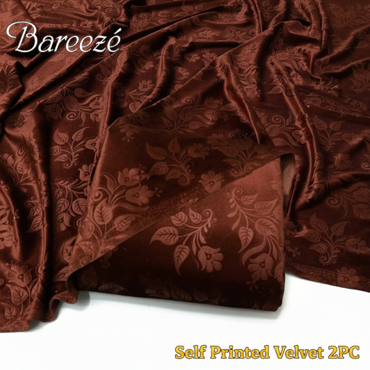Barezze Korean Velvet 2-Pc Chocolate