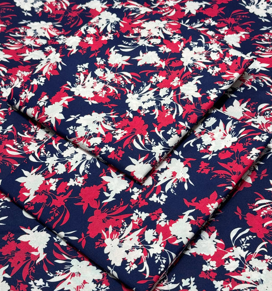 FLORAL PRINTED 2PC D-44