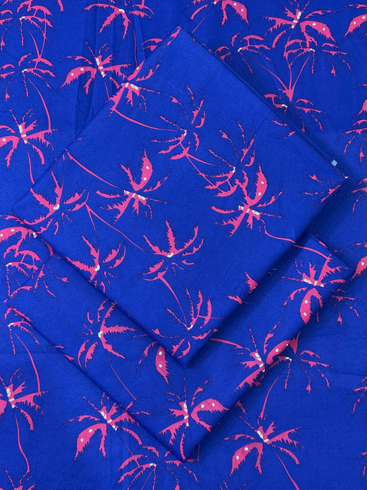 FLORAL PRINTED 2PC D-138