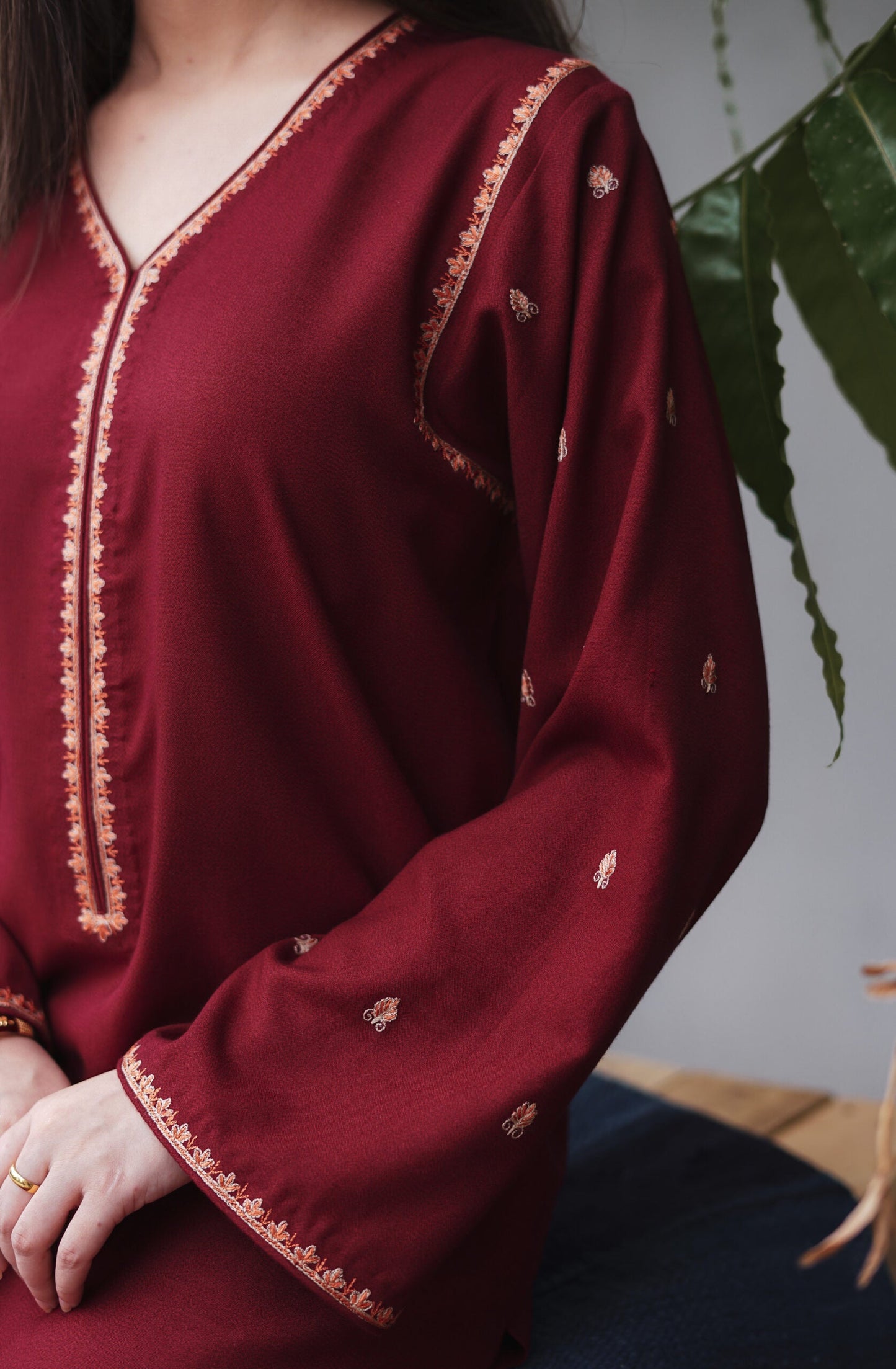 Aisling Dhanak 3Pcs Embroidered Winter Collection | AS-523