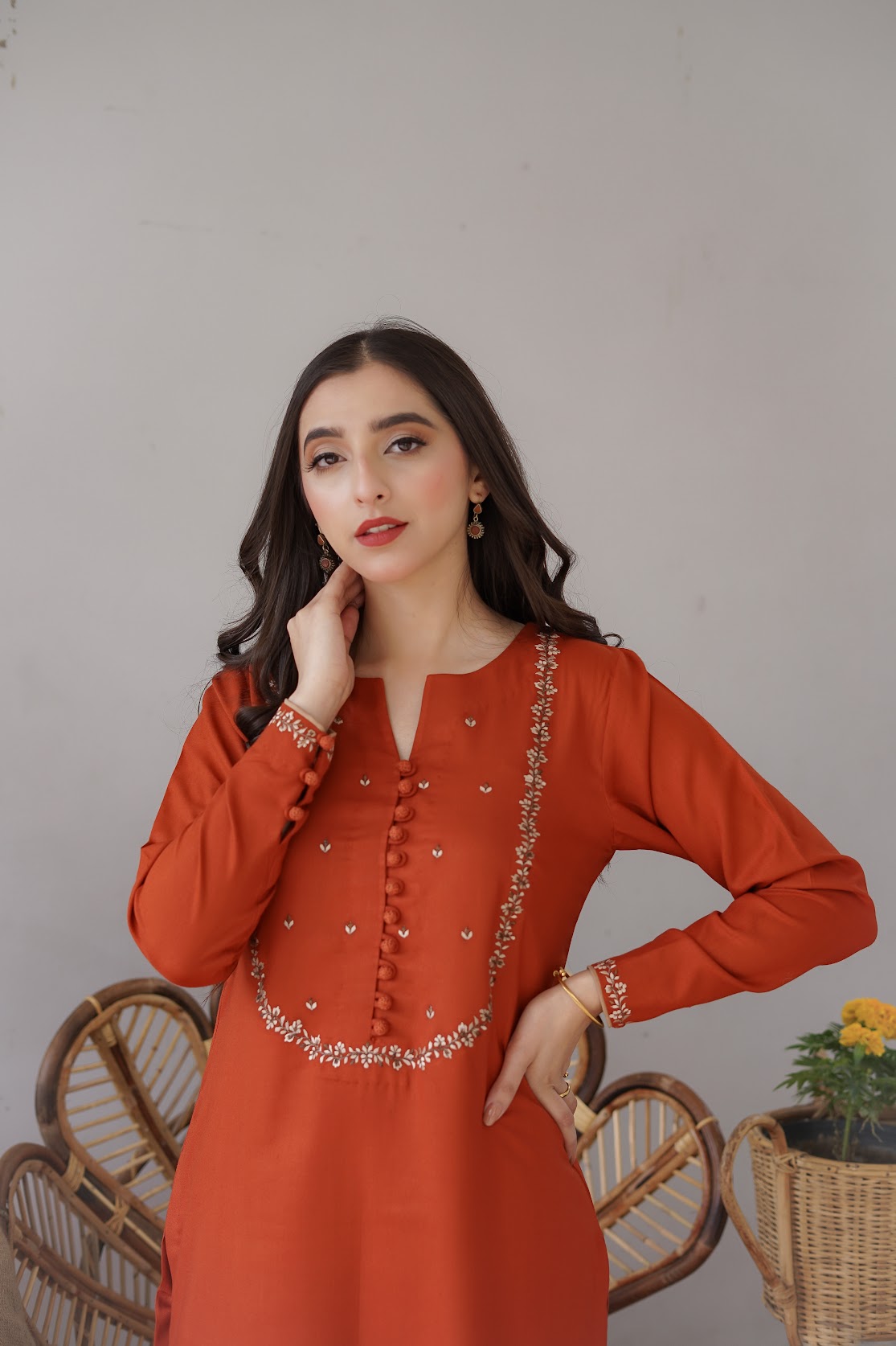 Aisling Dhanak 3Pcs Embroidered Winter Collection | AS-522