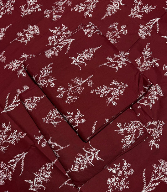 FLORAL PRINTED 2PC D-25
