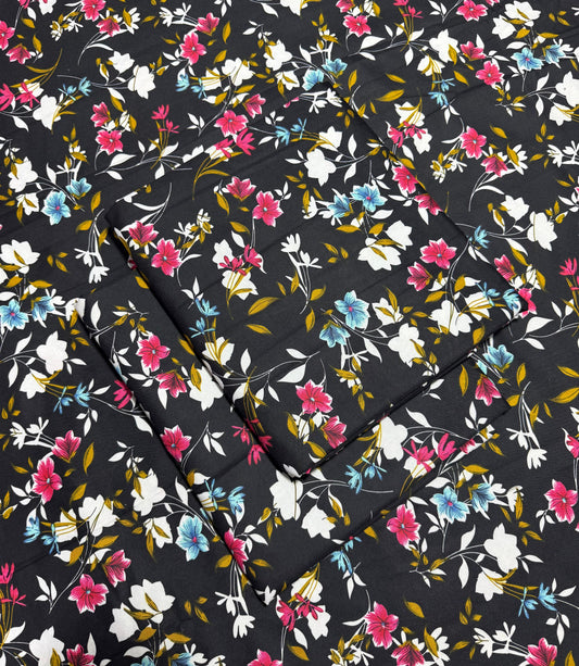 FLORAL PRINTED 2PC D-36