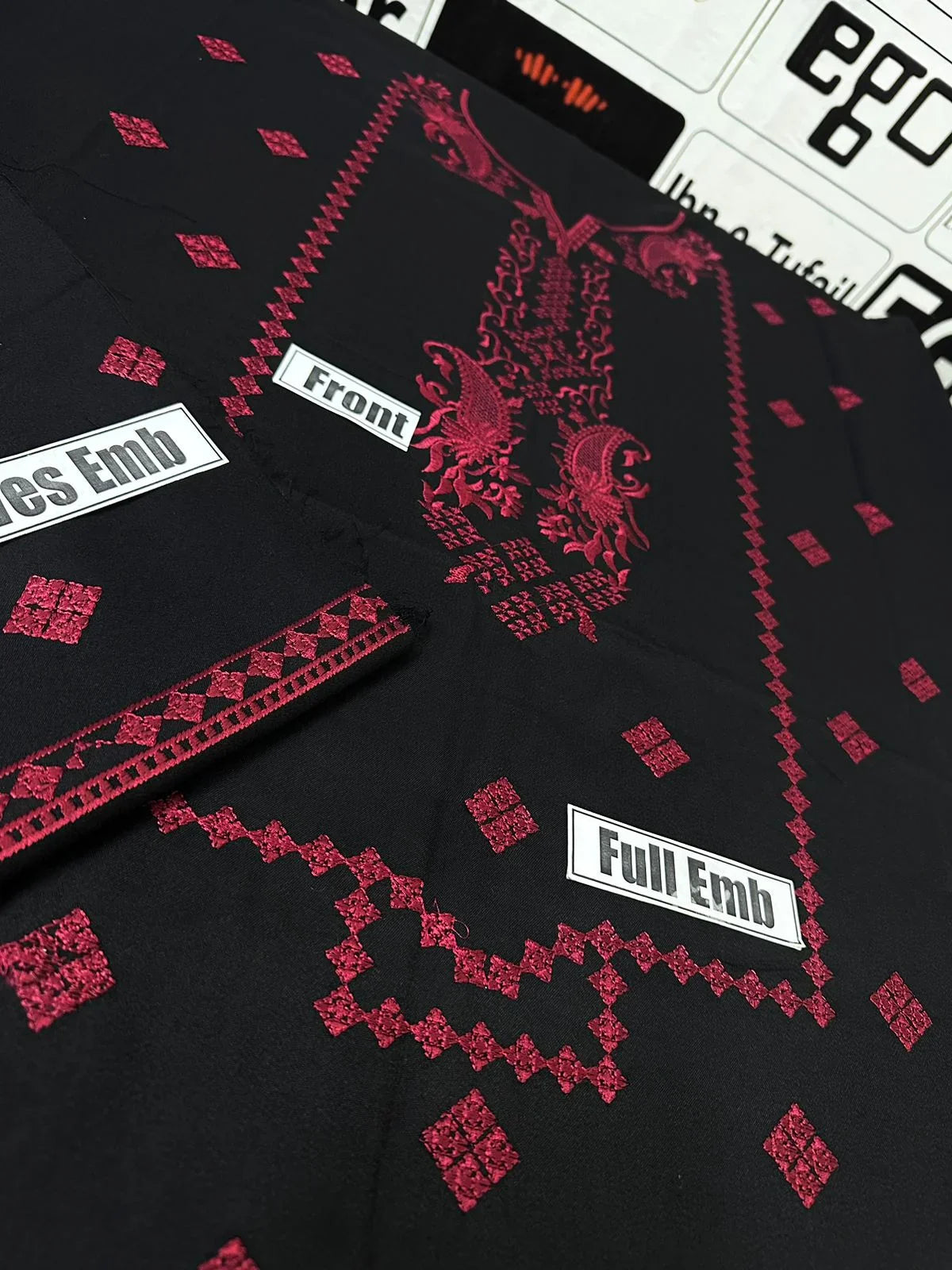 ZARA SHAHJAHAN DHANAK 3PC | EMBROIDERY | D#4211