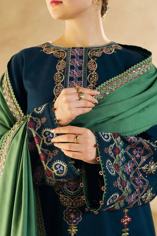 COCO DHANAK 3PC | EMBROIDERY | D#2109