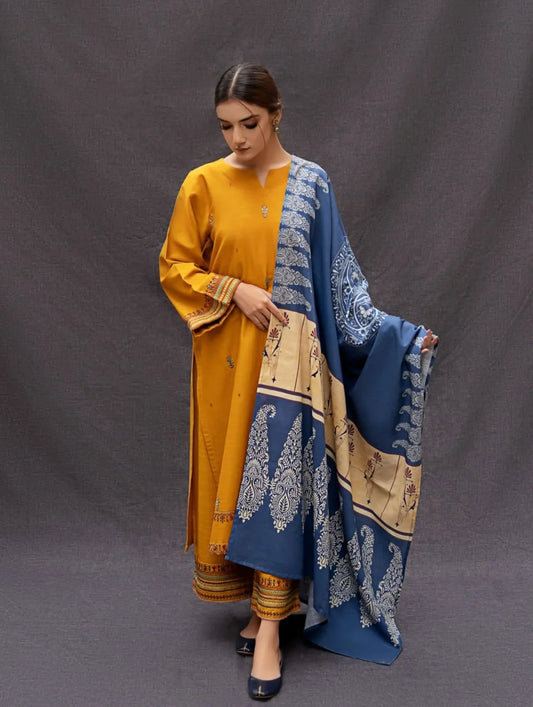 URGE DHANAK 3PC | EMBROIDERY | D#1430