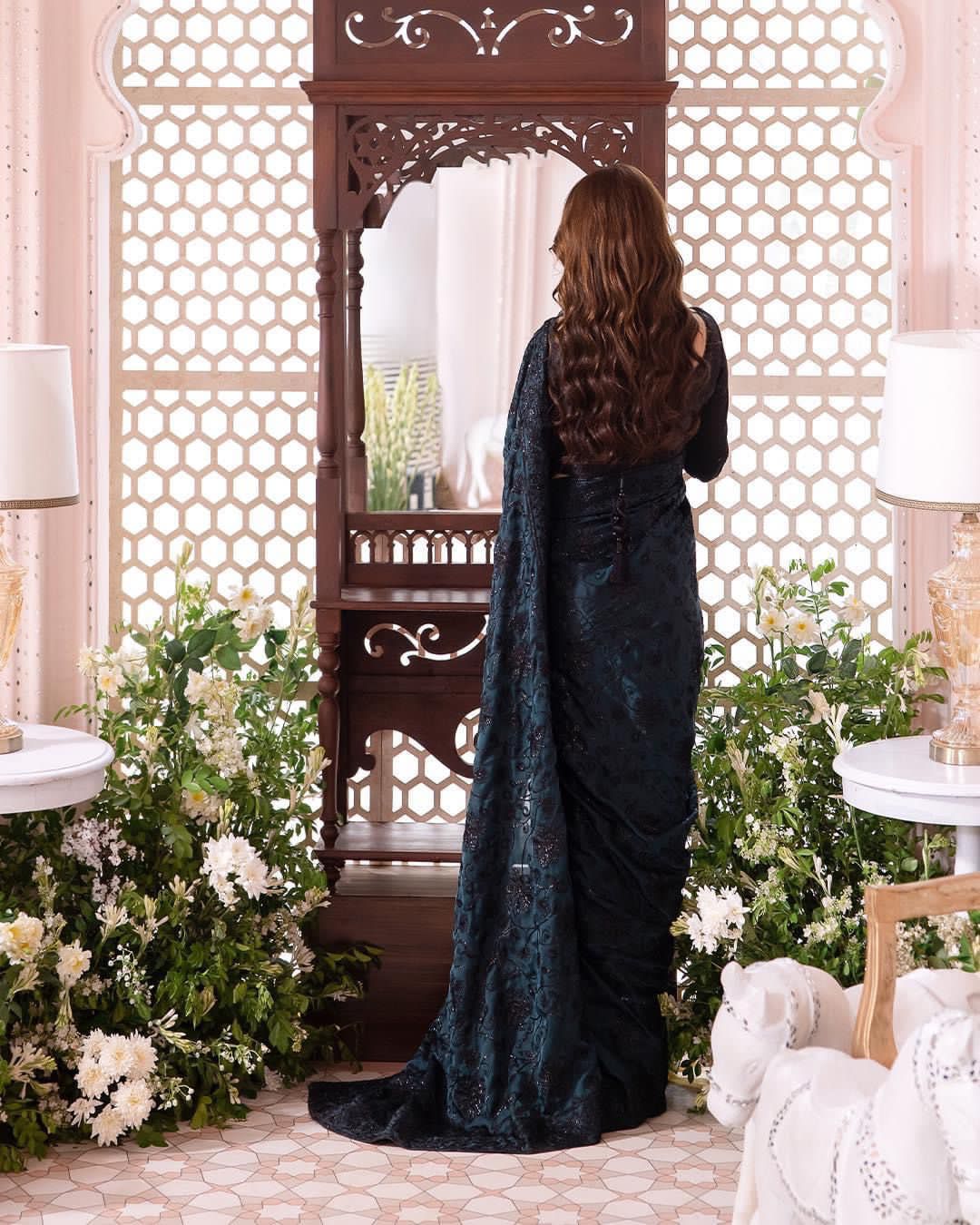 #AJ-08 EMBROIDERED CHIFFON 3 PCS