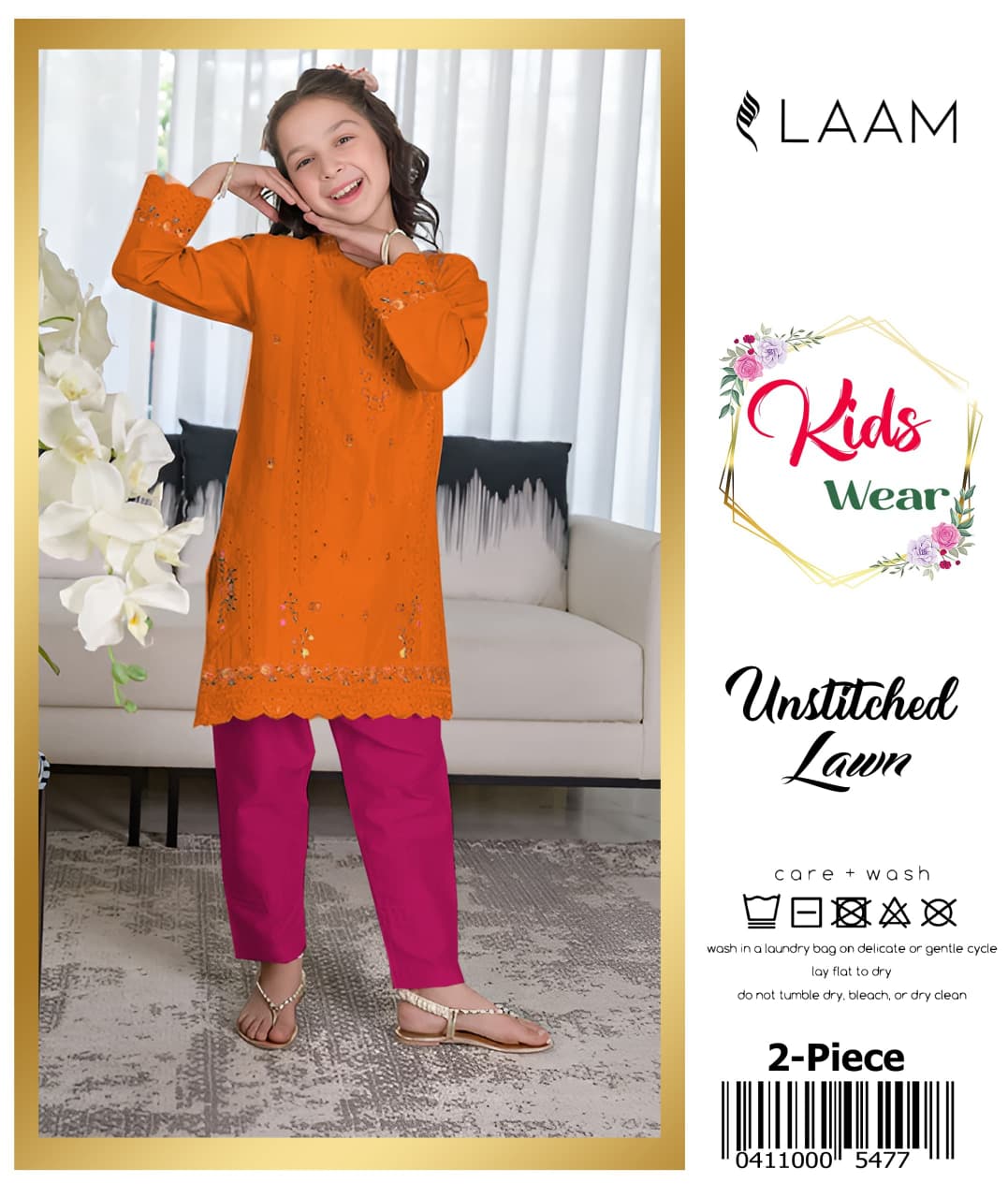 Maria.B Kids Lawn KD-01 | 3Pcs Embroidered Summer Collection 2026