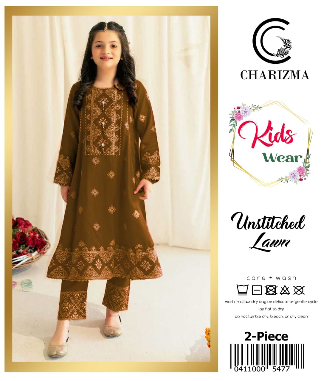 Maria.B Kids Lawn KD-19 | 2Pcs Embroidered Summer Collection 2026