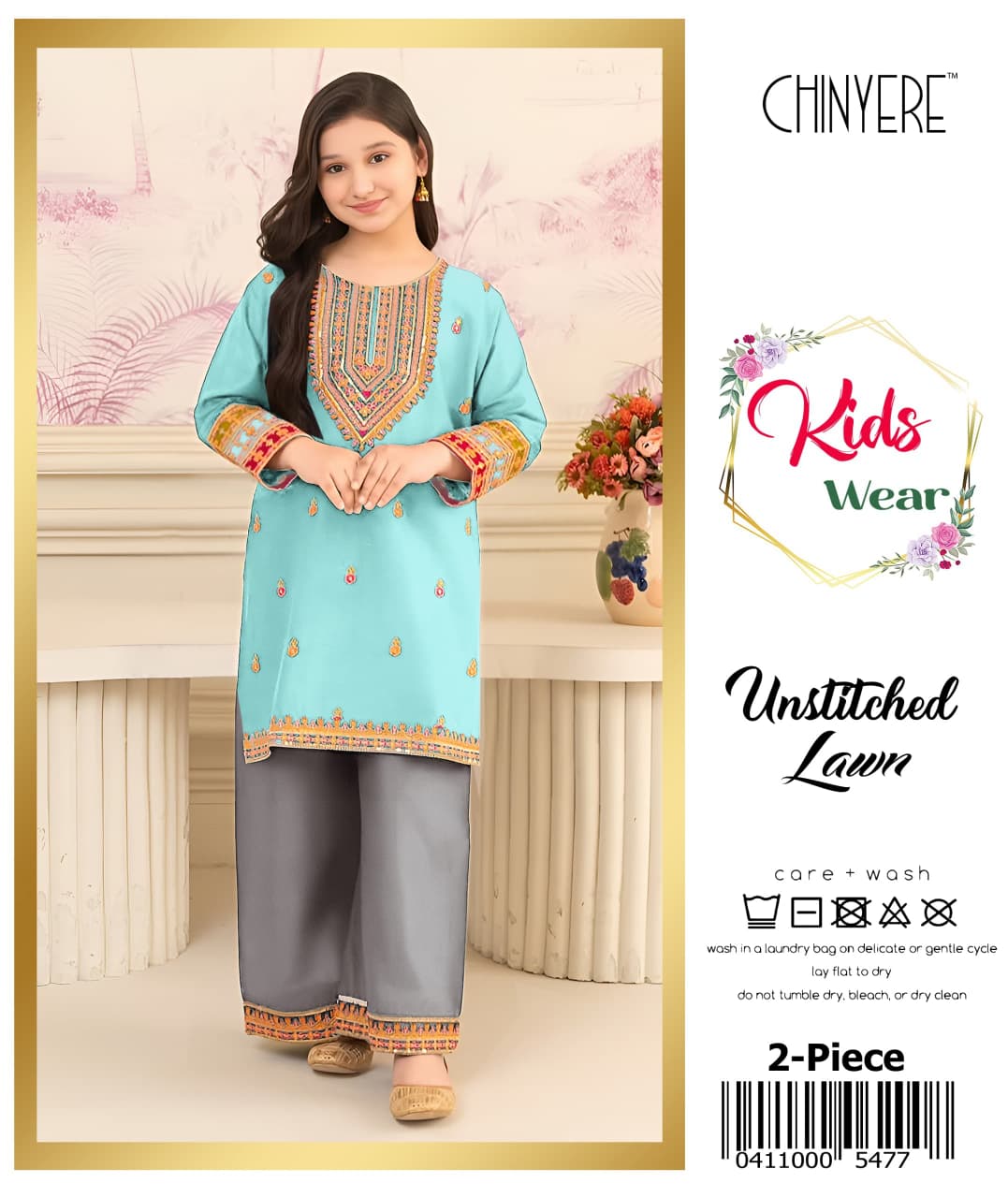 Maria.B Kids Lawn KD-12 | 2Pcs Embroidered Summer Collection 2026