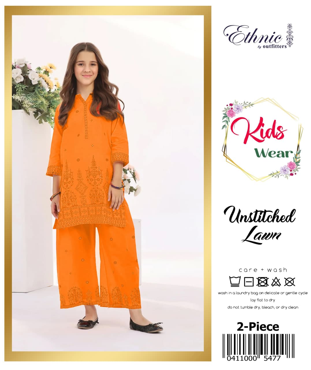 Maria.B Kids Lawn KD-08 | 2Pcs Embroidered Summer Collection 2026