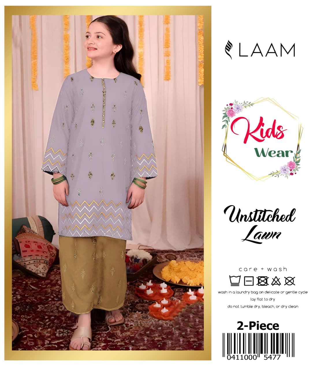 Maria.B Kids Lawn KD-06 | 2Pcs Embroidered Summer Collection 2026