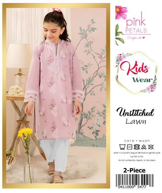 Maria.B Kids Lawn KD-04 | 2Pcs Embroidered Summer Collection 2026