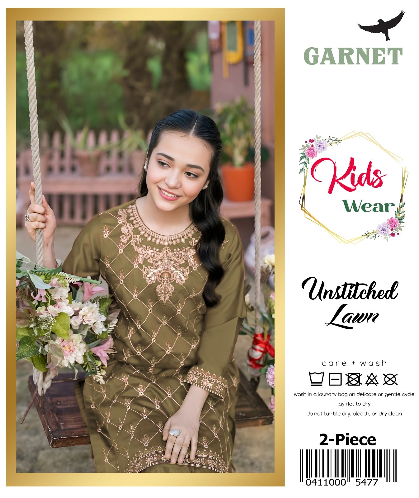 Maria.B Kids Lawn KD-31| 2Pcs Embroidered Summer Collection 2026
