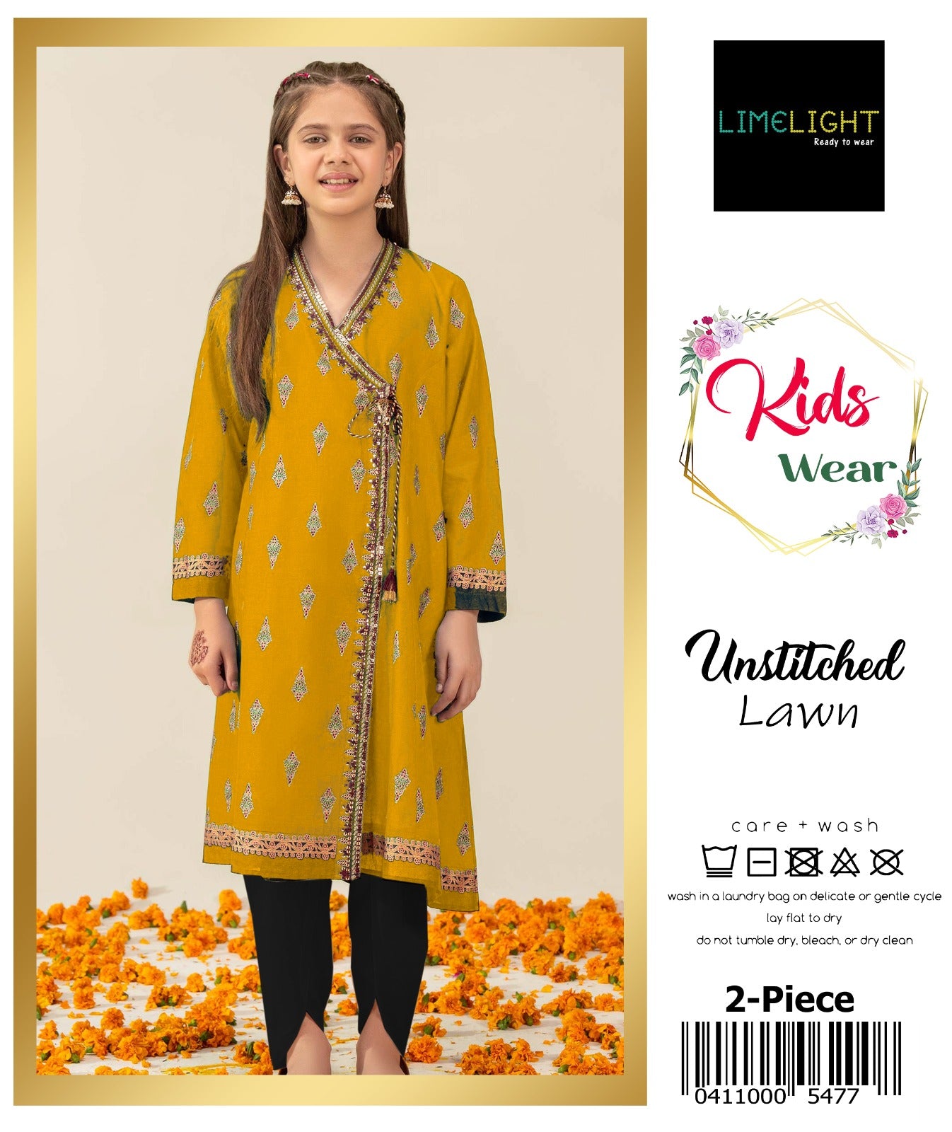 Maria.B Kids Lawn KD-26  | 2Pcs Embroidered Summer Collection 2026