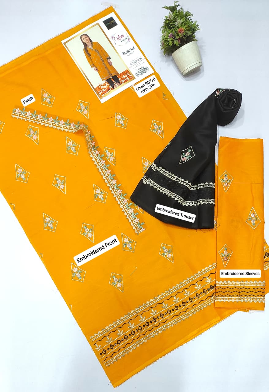 Maria.B Kids Lawn KD-26  | 2Pcs Embroidered Summer Collection 2026