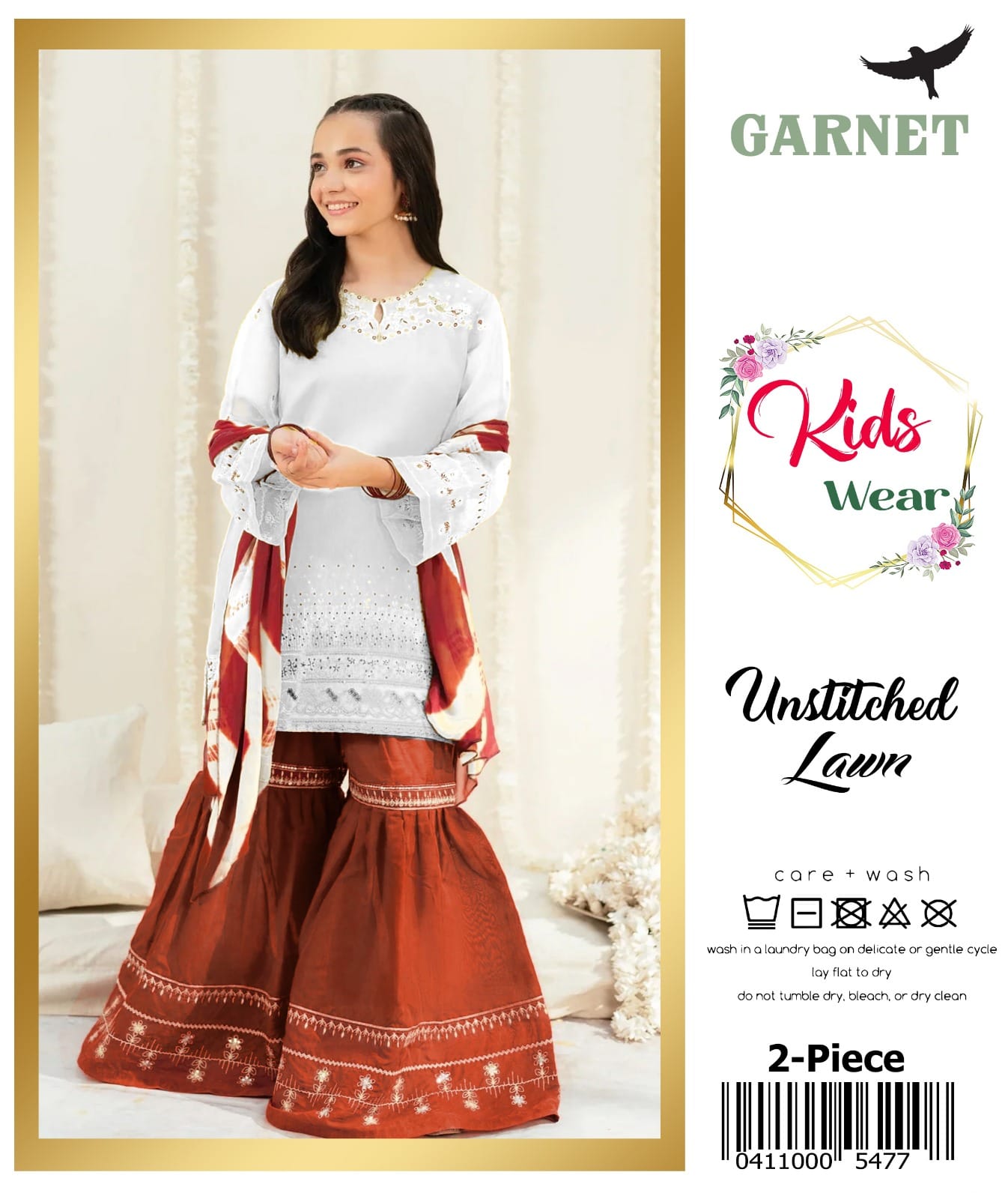 Maria.B Kids Lawn KD-23 | 2Pcs Embroidered Summer Collection 2026