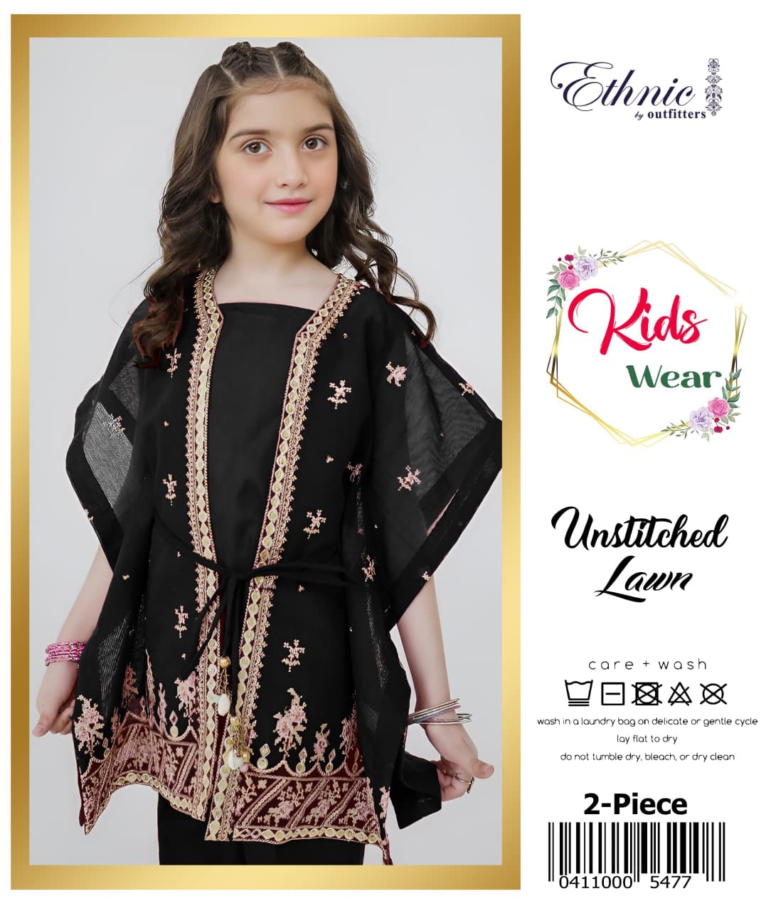 Maria.B Kids Lawn KD-24 | 2Pcs Embroidered Summer Collection 2026