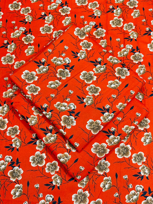 Lawn Cotton PRINTED  2Pc D-277