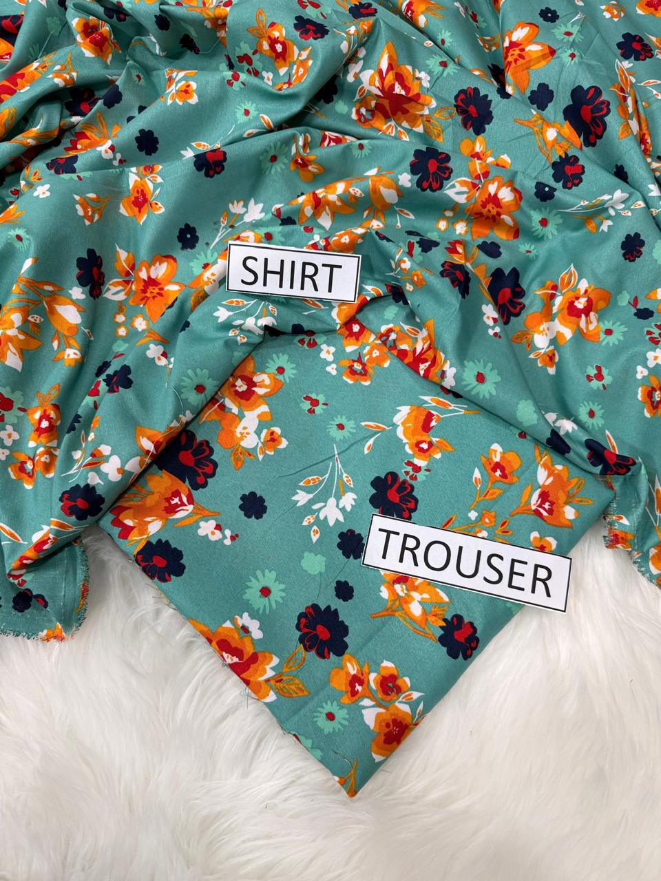 DORIYA LAWN PRINTED 2PC D-167