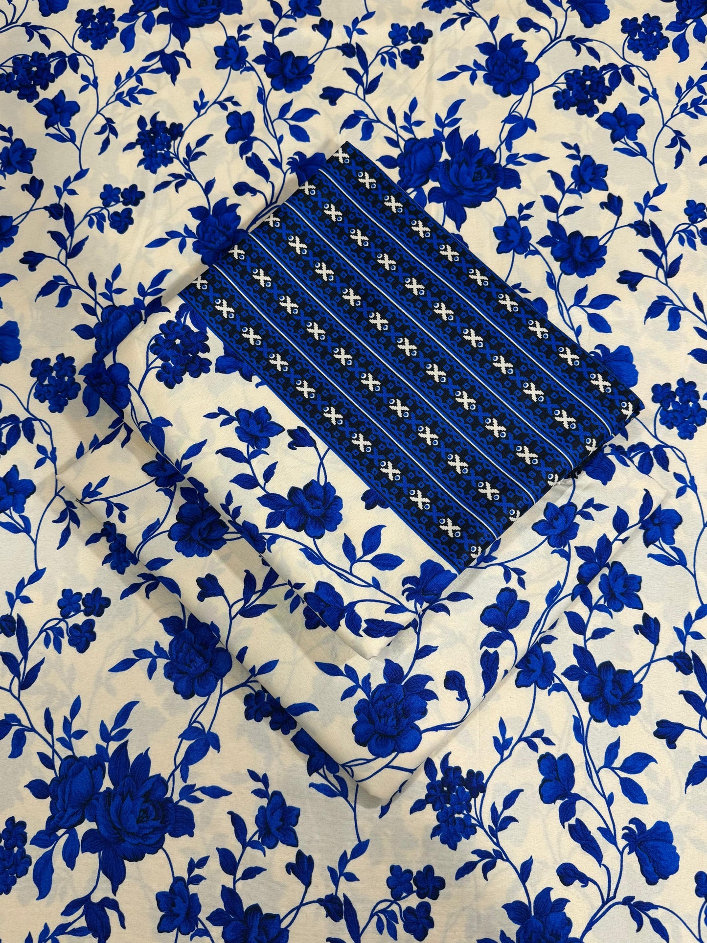 FLORAL PRINTED 2PC D-144