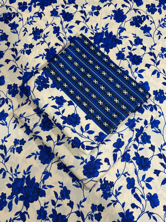 FLORAL PRINTED 2PC D-144